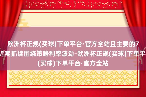 欧洲杯正规(买球)下单平台·官方全站且主要的7天回购利率近期抓续围绕策略利率波动-欧洲杯正规(买球)下单平台·官方全站